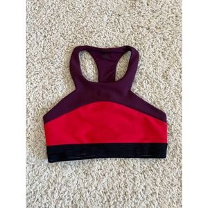 Alo Yoga Sports Bra Womens Size Small Maroon/Red